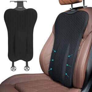 XUKEY Lumbar Pillow Gel Support Pillow Back Support Cushion,Gel Lumbar Support